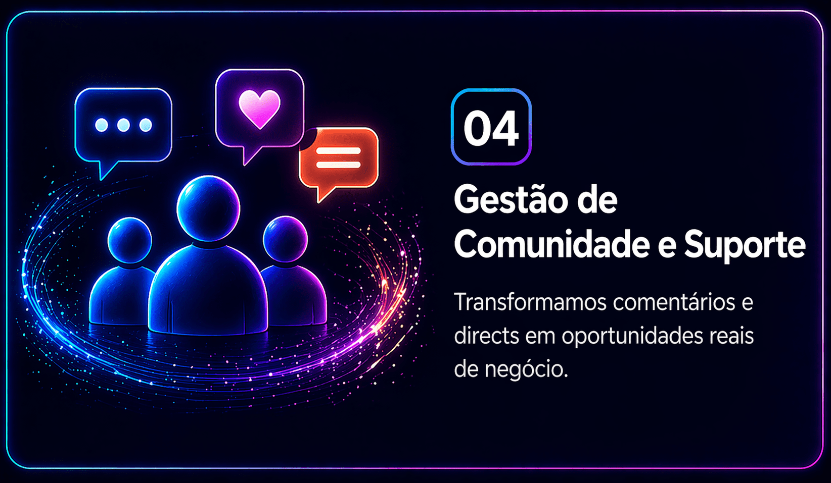Gestão de comunidade e suporte para redes sociais em Bagé - 360 Focus