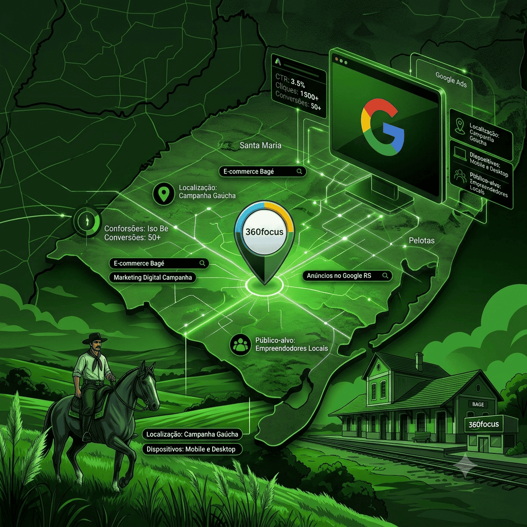 Google ADS na região da campanha